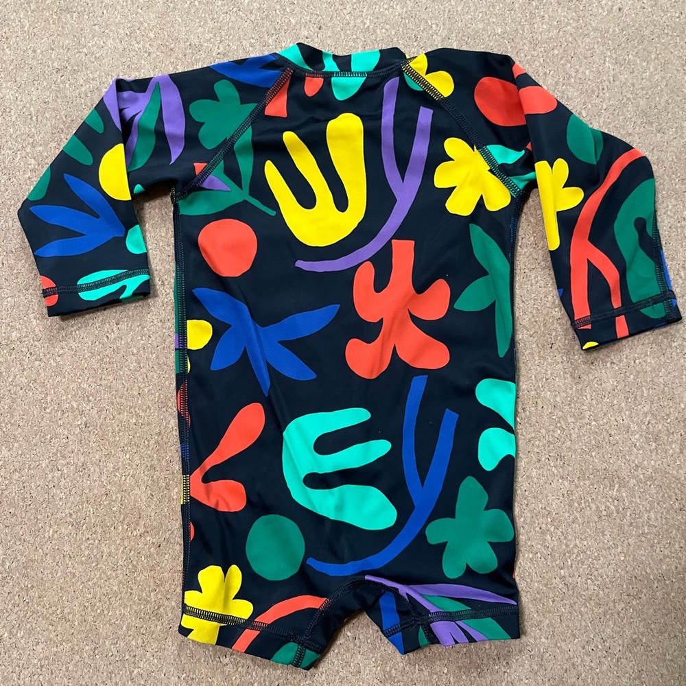 Zip Rashguard Swimsuit - Picture 3 of 4